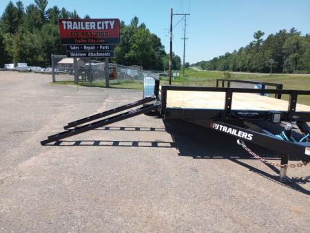 New 2027 PJ Trailers UL 83"x18' Tandem Axle Utility Trailer