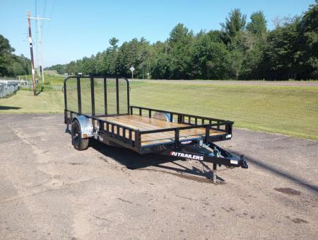 New 2027 PJ Trailers U8 83"x14' 5k Single Axle Utility Trailer