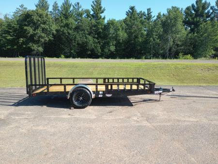 New 2027 PJ Trailers U8 83"x14' 5k Single Axle Utility Trailer