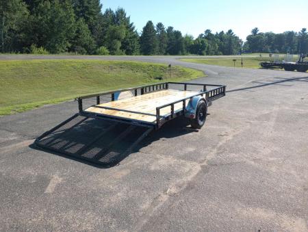 New 2027 PJ Trailers U8 83"x14' 5k Single Axle Utility Trailer