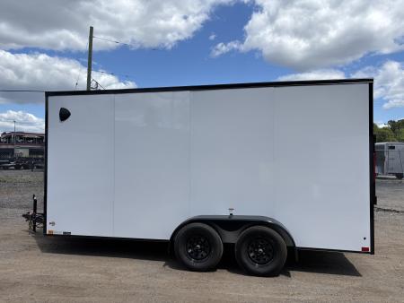 New 2027 Cross Trailers 7x16 7000 GVWR 84" Interior Height Blackout PCKG Cargo / Enclosed Trailer