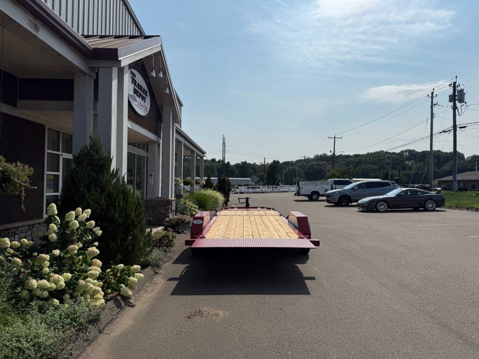 New Liberty 6'11" x 22' Split Deck I-Beam Tilt Trailer 17.5K