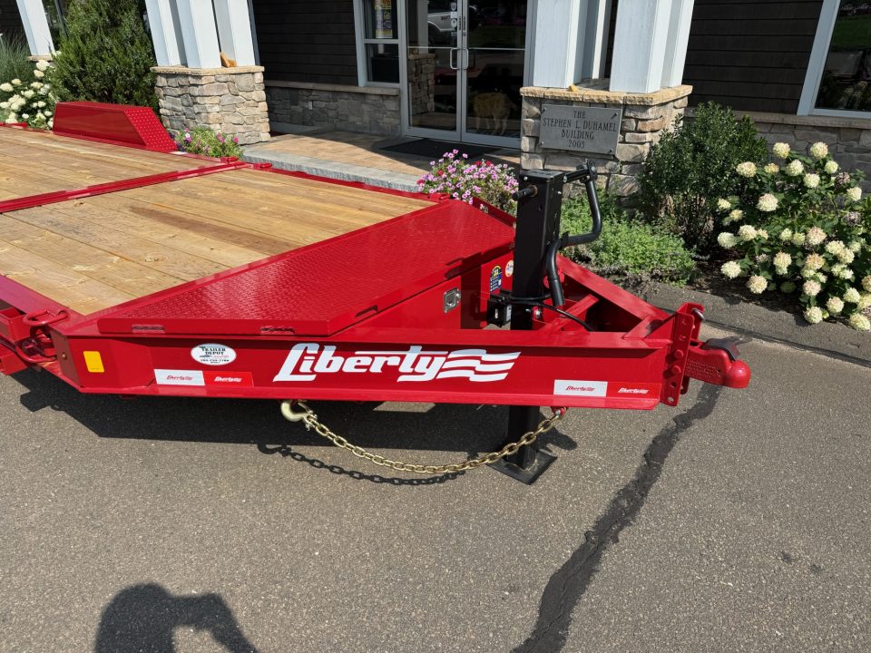 New Liberty 6'11" x 22' Split Deck I-Beam Tilt Trailer 17.5K