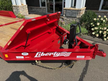New Liberty 6'11" x 22' Split Deck I-Beam Tilt Trailer 17.5K