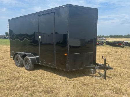 New 2027 Rock Solid 7x14 Tandem 7K Cargo w/ Ramp Door, .080 Sides, & 7' Interior Height