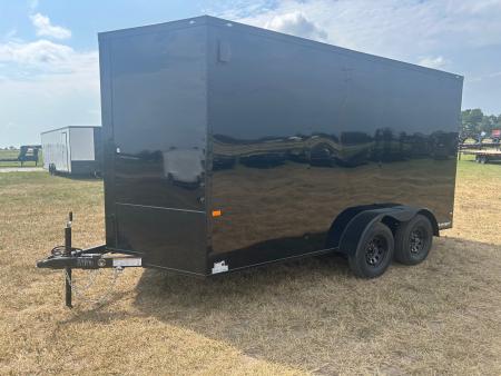 New 2027 Rock Solid 7x14 Tandem 7K Cargo w/ Ramp Door, .080 Sides, & 7' Interior Height