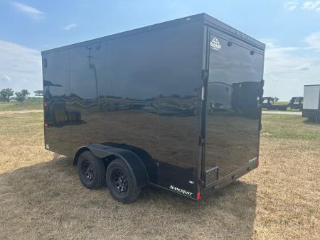 New 2027 Rock Solid 7x14 Tandem 7K Cargo w/ Ramp Door, .080 Sides, & 7' Interior Height