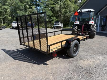 New 2027 BWISE 6x10 Angle Iron Utility Trailer
