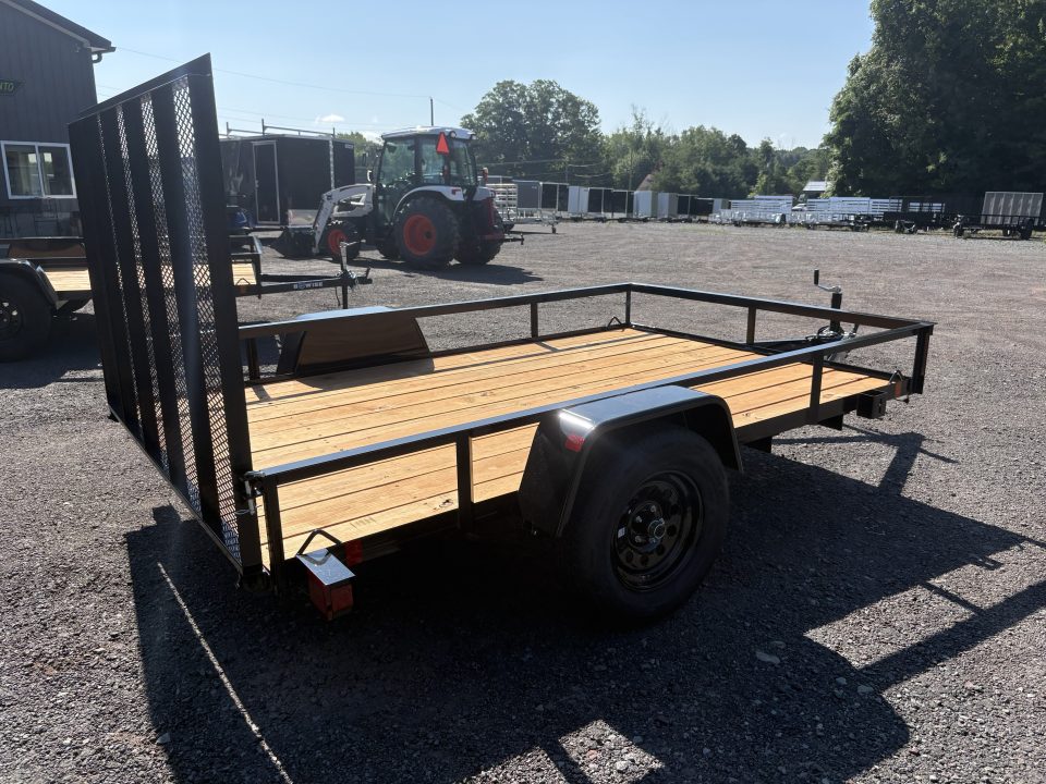 New 2027 BWISE 6x10 Angle Iron Utility Trailer