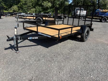 New 2027 BWISE 6x10 Angle Iron Utility Trailer