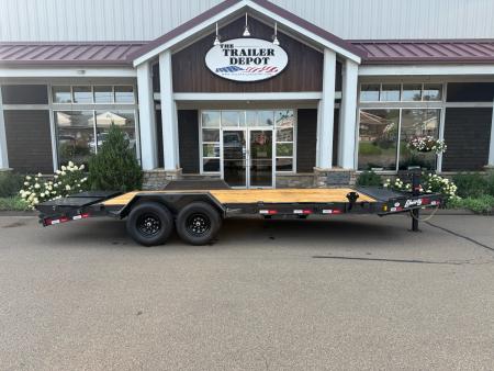 New Liberty 6'11  x 17' + 3' I-Beam Equipment Trailer 15.4K