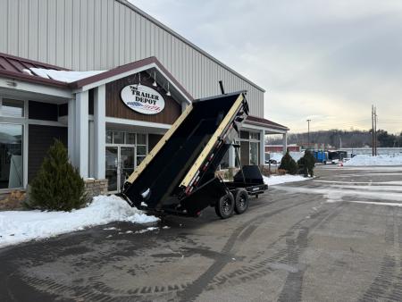 New Liberty 6'11" x 14' Telescopic Dump Trailer 15.4K