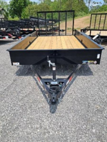 New 2025 H&H Trailers 82x14 7000 GVWR Utility Trailer