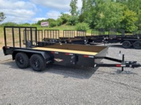 New 2025 H&H Trailers 82x14 7000 GVWR Utility Trailer