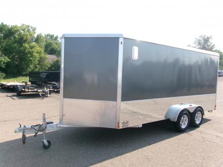 Used 2015 Aluma AE716TAM Cargo / Enclosed Trailer