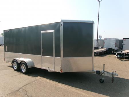 Used 2015 Aluma AE716TAM Cargo / Enclosed Trailer