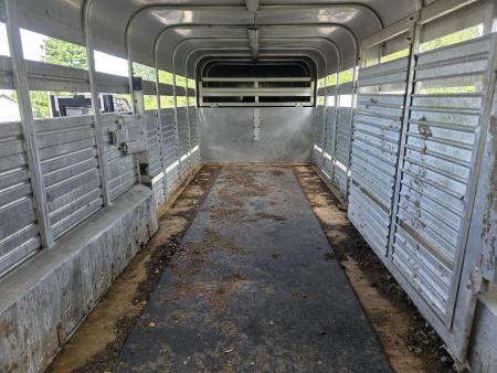 Used 1988 Featherlite Trailers 20' STOCK Stock / Stock Combo Trailer