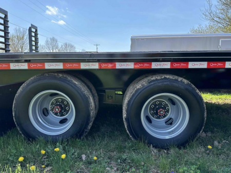 New 2027 Quality H-10K-30P-PU deck over gooseneck 25k