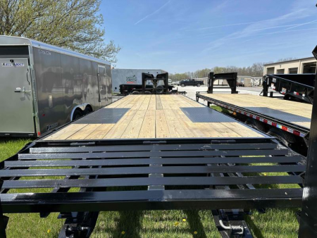 New 2027 Quality H-10K-30P-PU deck over gooseneck 25k