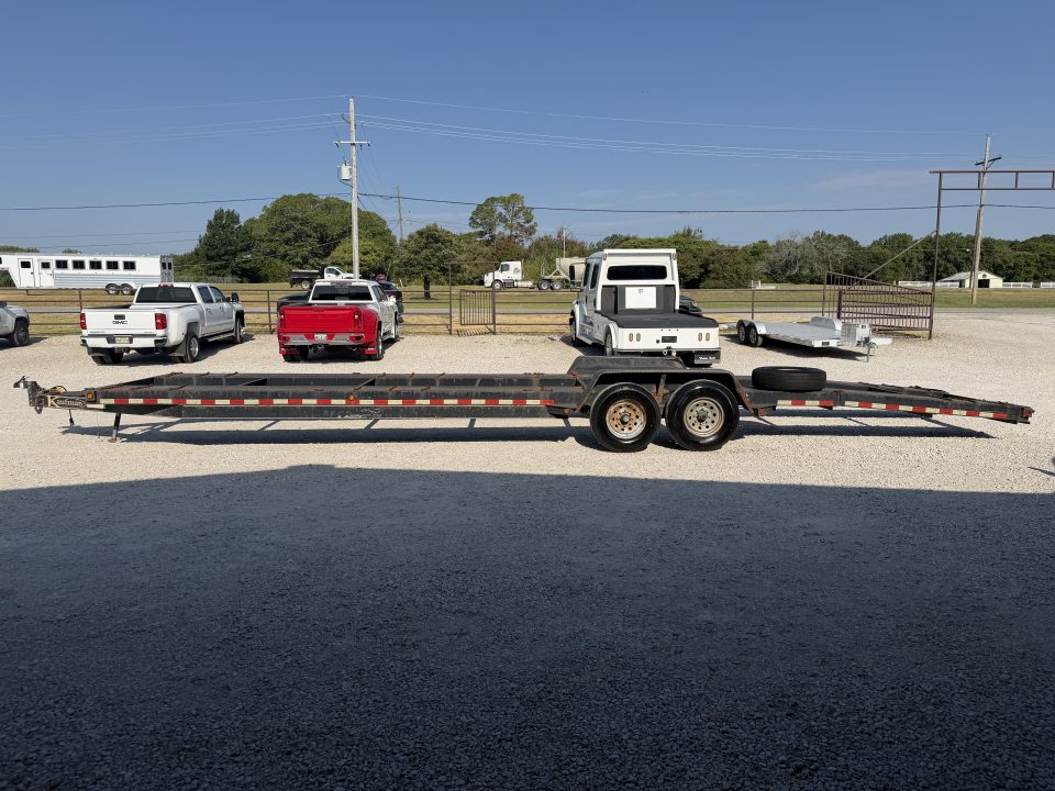 Used 2017 Kaufman 34' 2 Car Bumper Pull Open Car Hauler