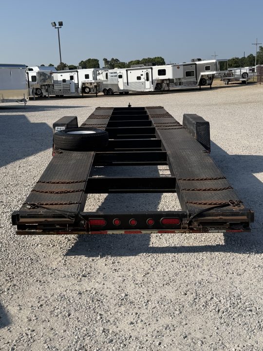 Used 2017 Kaufman 34' 2 Car Bumper Pull Open Car Hauler