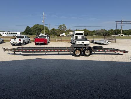 Used 2017 Kaufman 34' 2 Car Bumper Pull Open Car Hauler