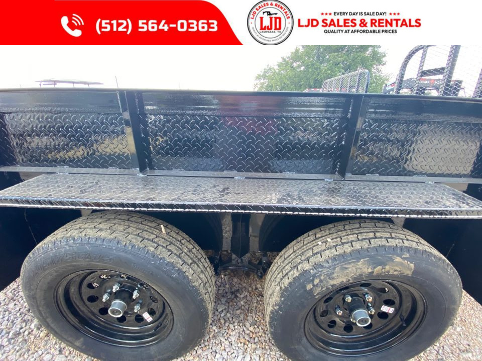New 2026 Lacosta - Spring Gate - 77" x 14' - 2' Walls - Utility Trailer