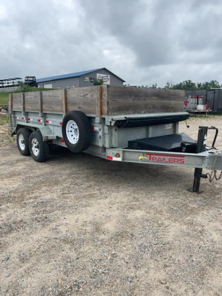 Used 2020 Other ED Dump 7x16 Dump Trailer 7k Axles