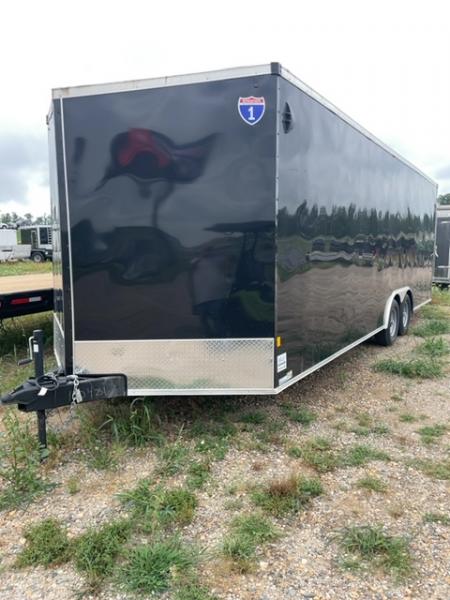 Used 2025 Interstate Trailers 8.5x24 Enclosed 5200lb Axles Cargo / Enclosed Trailer,Ramp Door