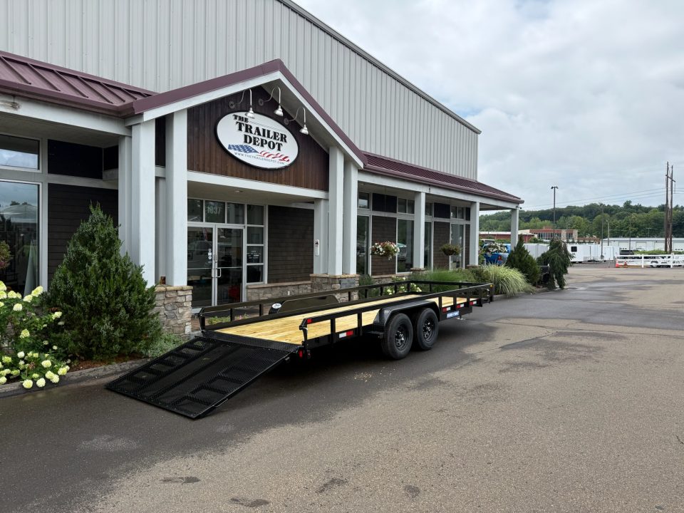 New Sure-Trac 7′ X 20′ OPEN LANDSCAPE TRAILER 9.9K