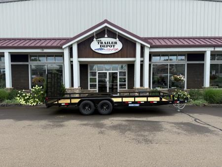 New Sure-Trac 7′ X 20′ OPEN LANDSCAPE TRAILER 9.9K