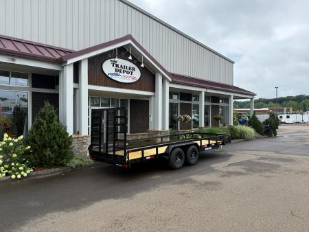 New Sure-Trac 7′ X 20′ OPEN LANDSCAPE TRAILER 9.9K