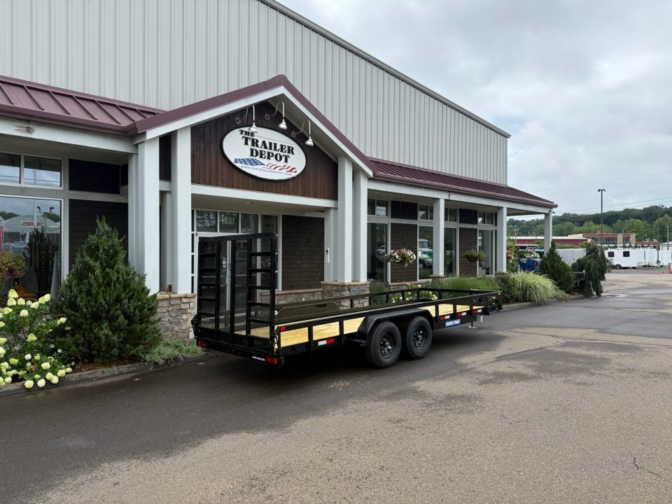 New Sure-Trac 7′ X 20′ OPEN LANDSCAPE TRAILER 9.9K