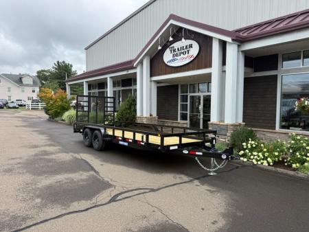 New Sure-Trac 7′ X 20′ OPEN LANDSCAPE TRAILER 9.9K