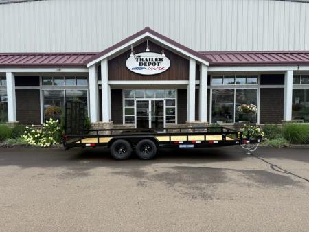 New Sure-Trac 7′ X 20′ OPEN LANDSCAPE TRAILER 9.9K