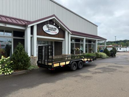 New Sure-Trac 7′ X 20′ OPEN LANDSCAPE TRAILER 9.9K