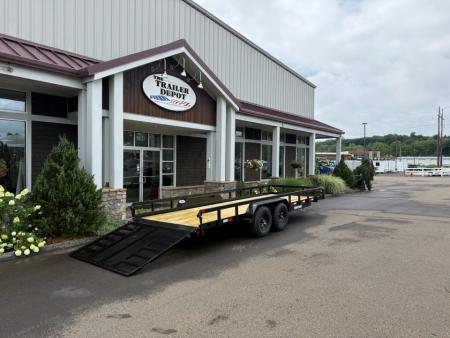 New Sure-Trac 7′ X 20′ OPEN LANDSCAPE TRAILER 9.9K