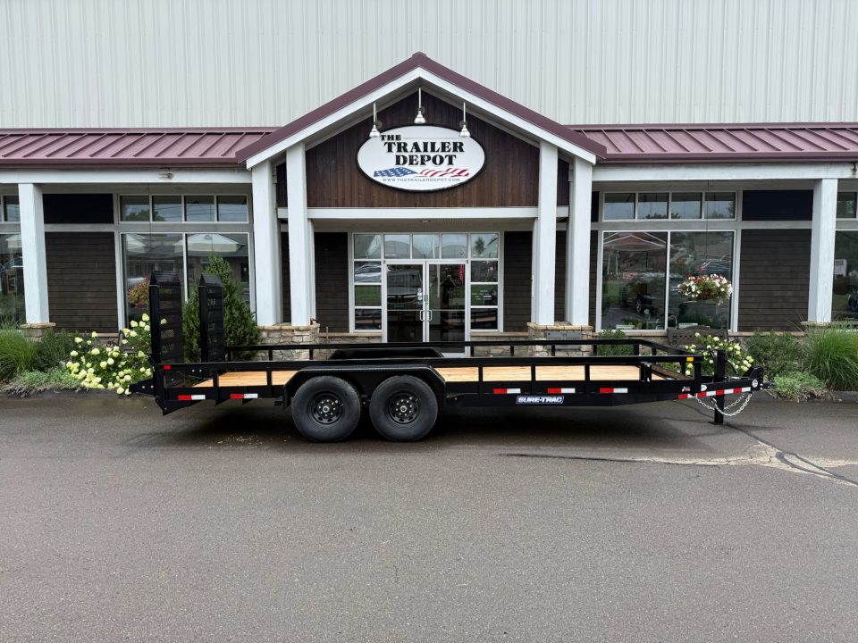 New Sure-Trac 7′ X 20′ OPEN LANDSCAPE/EQUIPMENT TRAILER 14K