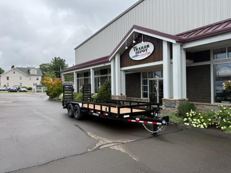 New Sure-Trac 7′ X 20′ OPEN LANDSCAPE/EQUIPMENT TRAILER 14K