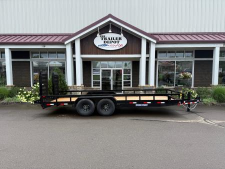 New Sure-Trac 7′ X 20′ OPEN LANDSCAPE/EQUIPMENT TRAILER 14K