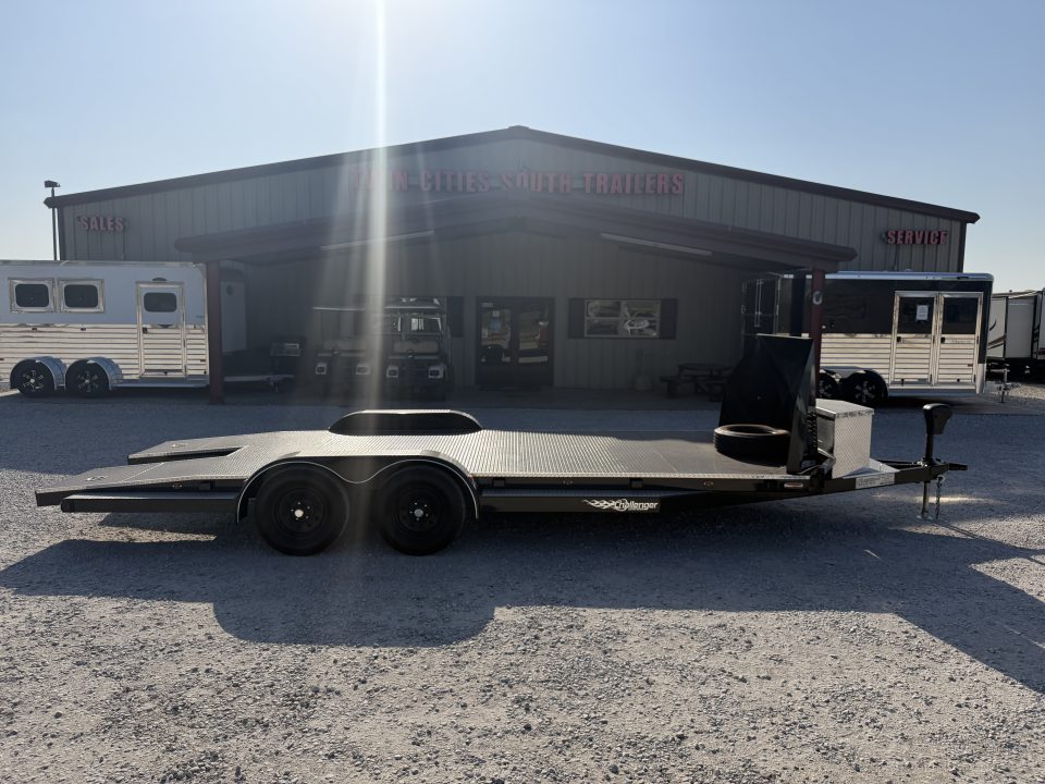 Used 2022 Challenger 20' Open Car Hauler Trailer