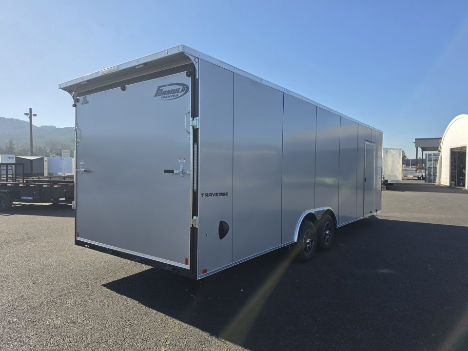 New 2025 Formula 8.5x26 Traverse Enclosed Carhauler w/ Upgrades 10K GVWR