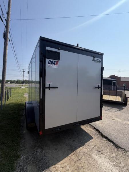 New 2026 FORMULA TRAILERS 7 x 14 Cargo / Enclosed Trailer with 7ft Interior with Ramp Door - UPGRADED MODEL