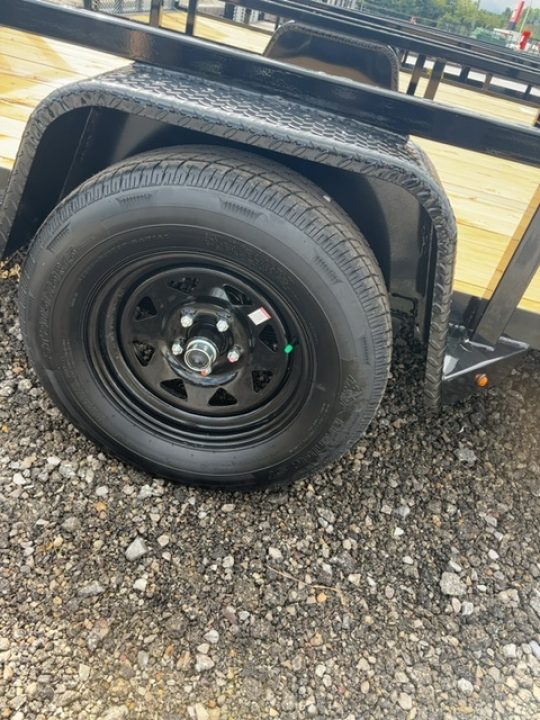 New 2027 Sure-Trac 7x12 Fully Tubular Utility Trailer