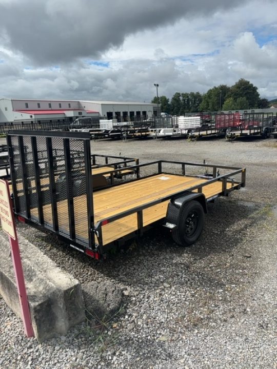 New 2027 Sure-Trac 7x12 Fully Tubular Utility Trailer