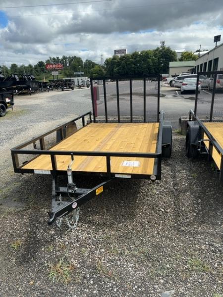 New 2027 Sure-Trac 7x12 Fully Tubular Utility Trailer