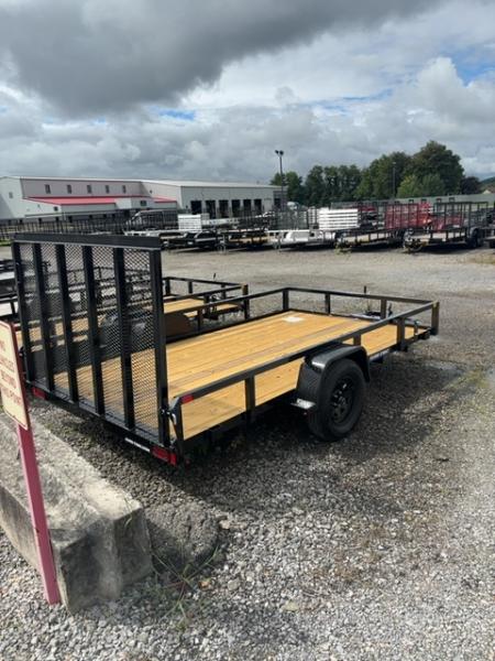 New 2027 Sure-Trac 7x12 Fully Tubular Utility Trailer