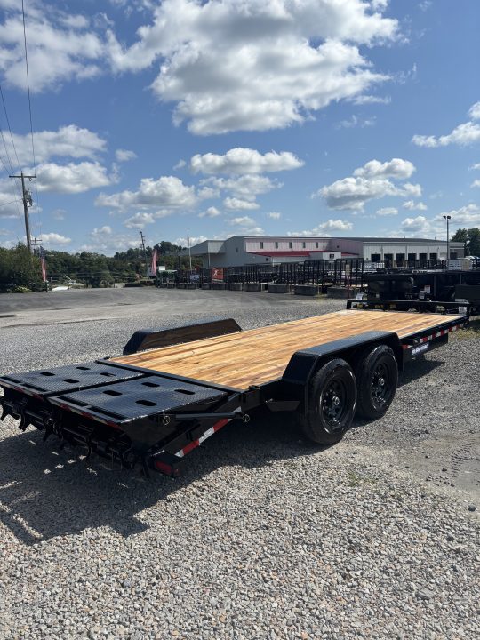 New 2026 Sure-Trac 7x20 (17+3) Universal Ramp Equipment Trailer