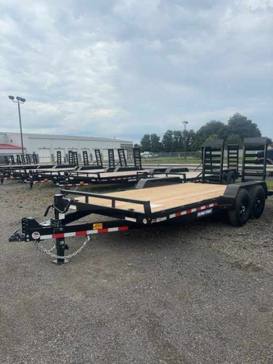 New 2026 Sure-Trac 7x16 (14+2) Equipment Trailer