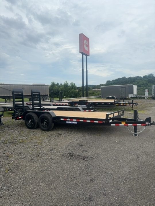 New 2026 Sure-Trac 7x16 (14+2) Equipment Trailer